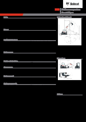 Escavatori cingolati Bobcat E88