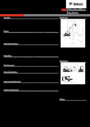 Escavatori cingolati Bobcat E88
