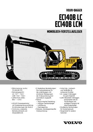Escavatori cingolati Volvo EC140BLC