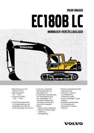 Escavatori cingolati Volvo EC180BLC