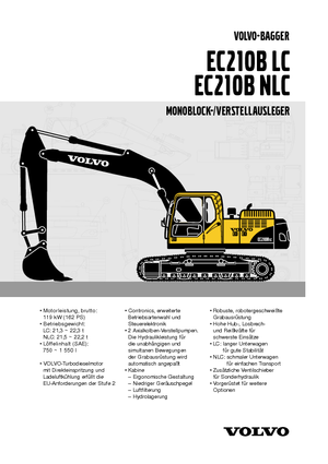 Escavatori cingolati Volvo EC210BLC