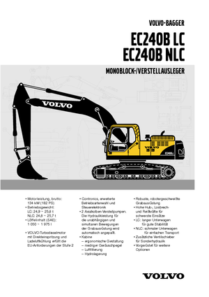Escavatori cingolati Volvo EC240BLC