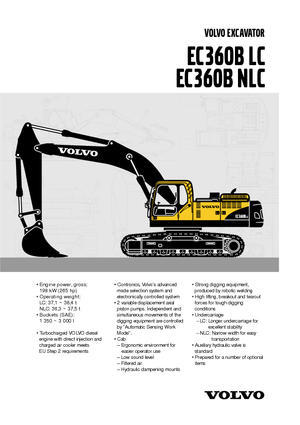 Escavatori cingolati Volvo EC360BLC