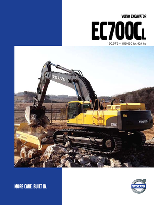 Escavatori cingolati Volvo EC700CL
