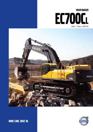 Escavatori cingolati Volvo EC700CLD
