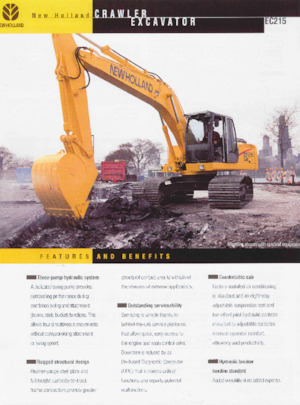 Escavatori cingolati New Holland EC215