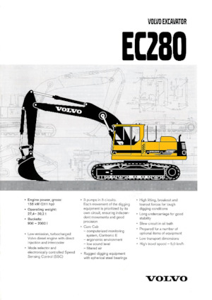 Escavatori cingolati Volvo EC280