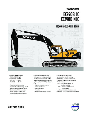 Escavatori cingolati Volvo EC290BNLC