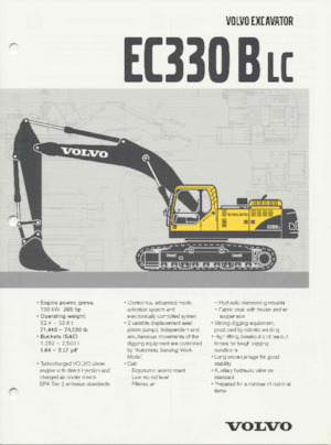 Escavatori cingolati Volvo EC330B LC