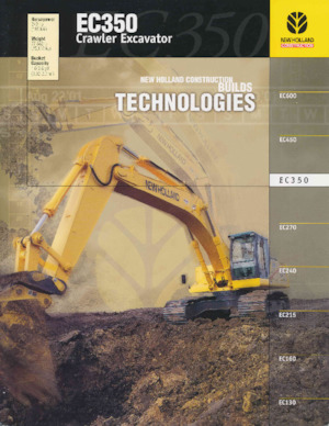 Escavatori cingolati New Holland EC350