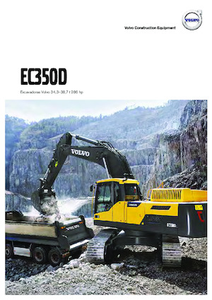 Escavatori cingolati Volvo EC350DL