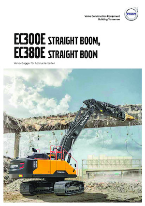Escavatori cingolati Volvo EC300EN Straight boom