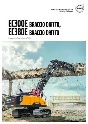 Escavatori cingolati Volvo EC300EN Straight boom