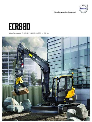 Escavatori cingolati Volvo ECR88D