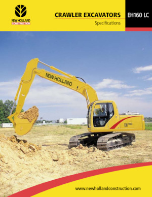 Escavatori cingolati New Holland EH160 LC