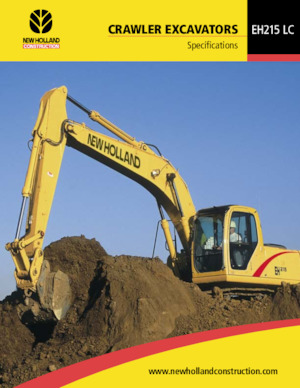 Escavatori cingolati New Holland EH215 LC