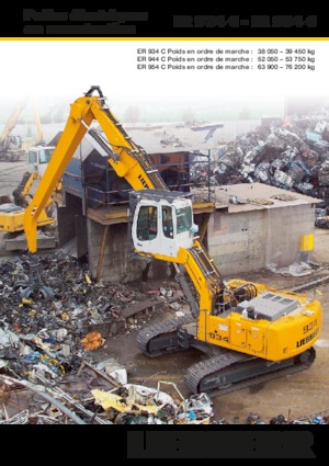 Movimentatori di materiali Liebherr ER 934 C High Rise Litronic