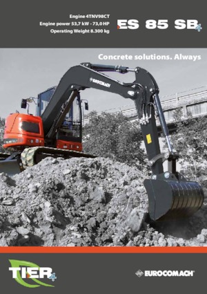 Escavatori cingolati Eurocomach ES 85 SB 4
