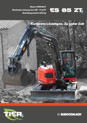 Escavatori cingolati Eurocomach ES 85 ZT 4