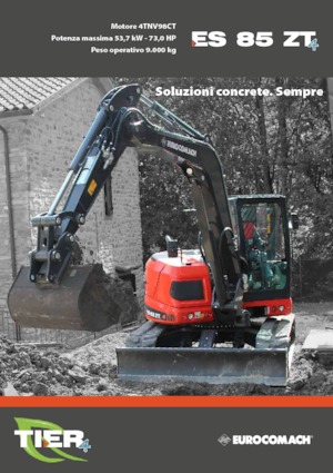 Escavatori cingolati Eurocomach ES 85 ZT 4