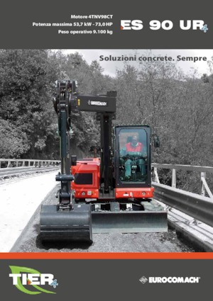 Escavatori cingolati Eurocomach ES 90 UR 4