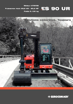 Escavatori cingolati Eurocomach ES 90 UR