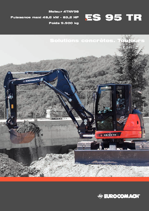 Escavatori cingolati Eurocomach ES 95 TR