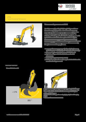 Escavatori cingolati Wacker Neuson ET90