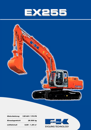 Escavatori cingolati Fiat Kobelco EX 255 ELT