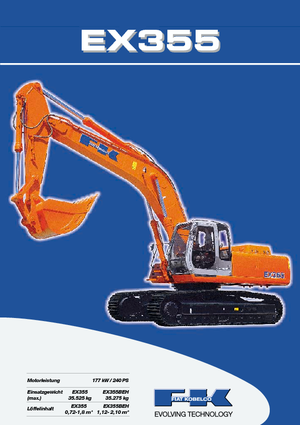 Escavatori cingolati Fiat Kobelco EX 355 ELM