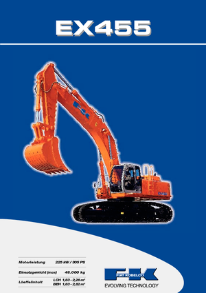 Escavatori cingolati Fiat Kobelco EX 455 BEH