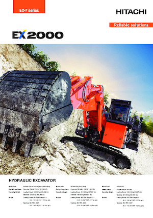 Escavatori cingolati Hitachi EX2000-7