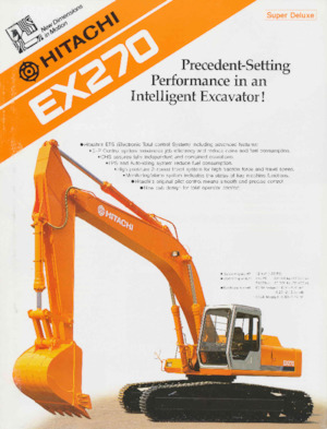 Escavatori cingolati Hitachi EX270