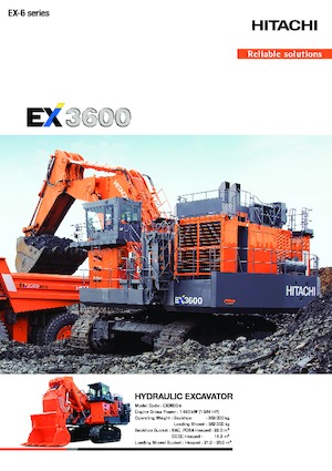 Escavatori cingolati Hitachi EX3600-6