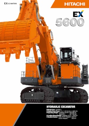 Escavatori cingolati Hitachi EX5600-6