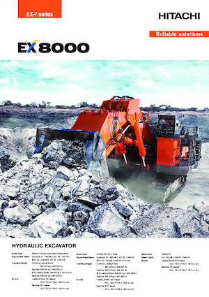 Escavatori cingolati Hitachi EX8000-7