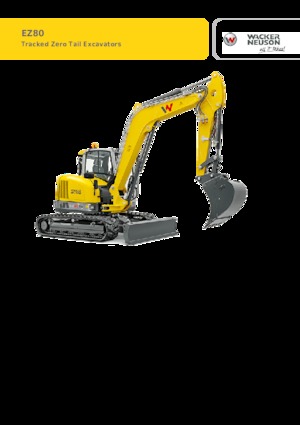 Escavatori cingolati Wacker Neuson EZ80