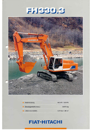 Escavatori cingolati Fiat-Hitachi FH 330.3 BEH