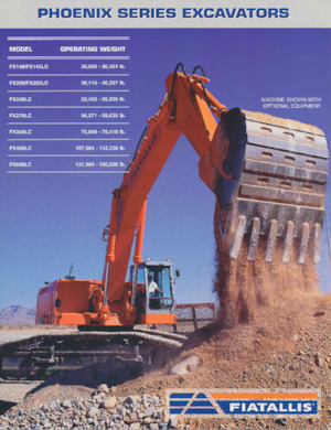 Escavatori cingolati Fiatallis FX240LC