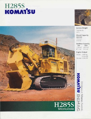 Escavatori cingolati Komatsu H285S