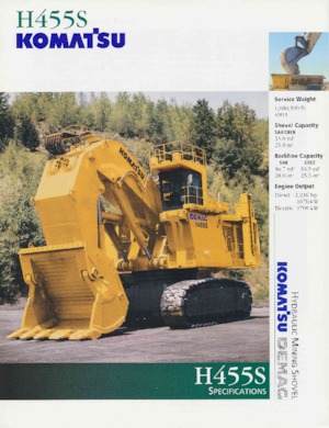 Escavatori cingolati Komatsu H455S