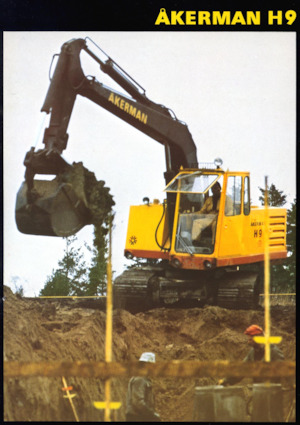 Escavatori cingolati Akerman-Volvo H9