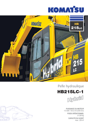 Escavatori cingolati Komatsu HB215LC-1