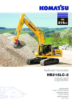 Escavatori cingolati Komatsu HB215LC-2 