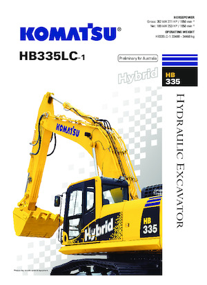 Escavatori cingolati Komatsu HB335LC-1