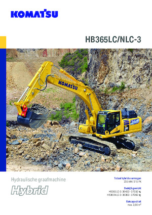 Escavatori cingolati Komatsu HB365LC-3E0