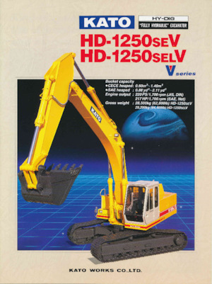 Escavatori cingolati Kato HD1250SEV