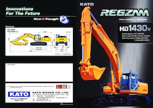 Escavatori cingolati Kato HD1430V
