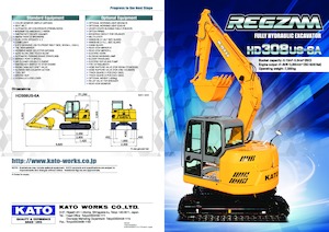 Escavatori cingolati Kato HD308US-6A