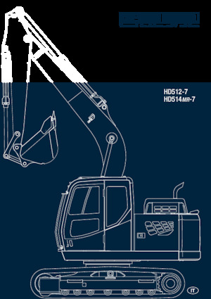Escavatori cingolati Kato Imer HD514MR-7